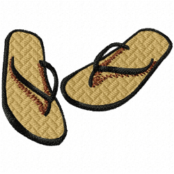 Shoes Embroidery Design 9
